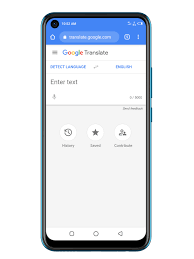 Best Travel Apps: google translate, image of google translate app